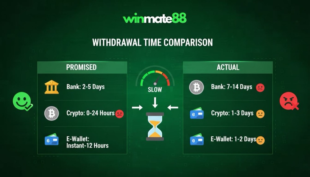 WinMate88 withdrawal timings